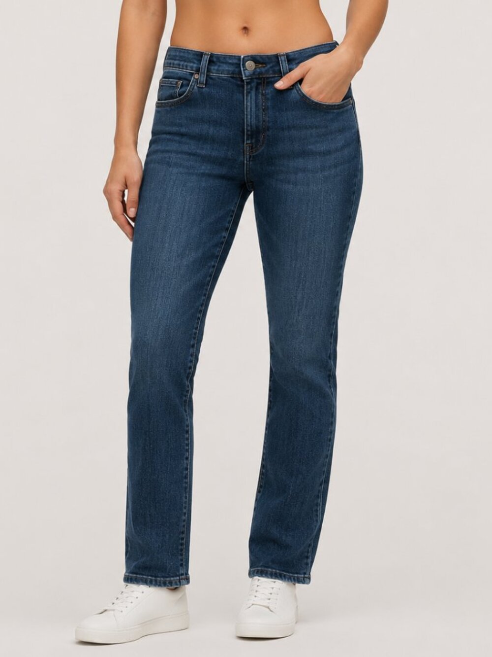 Athleta Sculptek Denim Skinny Jeans Medium Dark Wash Stretch Size 6